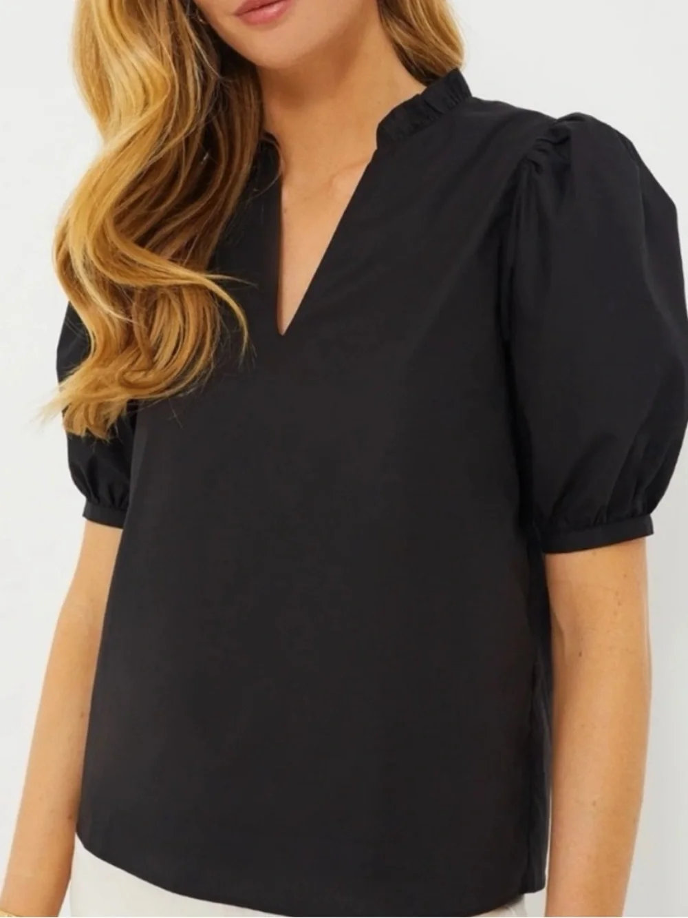 Hyacinth House Black Leigh Blouse | NWT | Size XS